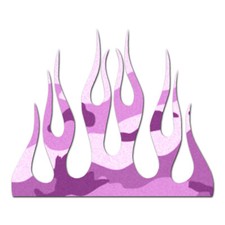 Fire Splash Flames - Vinyl Decal Sticker - Multiple Patterns Sizes - Ebn1331