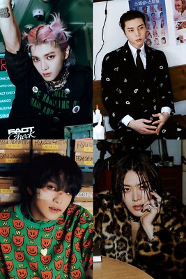 NCT 127 [FACT CHECK] 5th Album EXHIBIT JUNGWOO Ver/CD+4 Post Card+