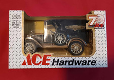 Ertl Ace Hardware 70 Year Anniversary Chevy Diecast Coin Bank 1:25 B385  NEW 