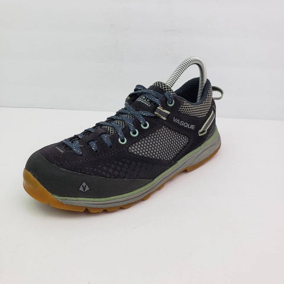 Zapatillas deportivas Vasque Grand Traverse para mujer talla 8 gris verde senderismo Foto 2 de 4