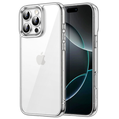JETech Case for iPhone 16 Pro 6.3-Inch, Non-Yellowing Shockproof Bumper Cover