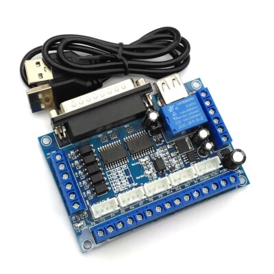 5 Achsen CNC Breakout Board Steuerung mit Optokoppler Schrittmotortreiber MACH 3