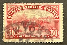 Travelstamps: US Stamps Scott #Q10 - 50¢ “Dairying” Used No Gum