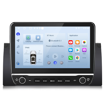 Android Autoradio 6+128GB für BMW E39 5 Series ab 1996 Navi mit Tasten Carplay
