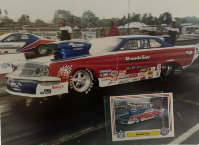 RONNIE SOX  NHRA  IHRA  RARE DRAG RACING VTG  PRO MOD DRAG RACING  PHOTO
