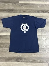 Vintage 90s Screen Star Scottish Clan Hume Logo Shirt Single Stitch - Mens Large