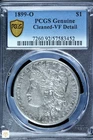 1899-O Morgan Silver Dollar $1 PCGS VF Details Cleaned New Orleans