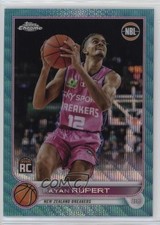 2022 Chrome NBL National Basketball League Aqua Wave Refractor Rayan Rupert 06kk