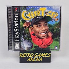 Cyber Tiger PGA Tour (PlayStation 1 PS1) CIB COMPLETE