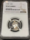 1959 Washington Quarter Proof NGC PR67CAM/ Cameo #1211