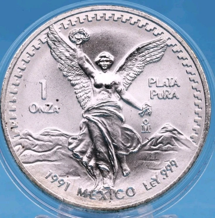 1 OZ Libertad Mexico 1991 Tipo 2