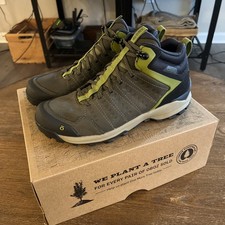 Oboz Men's Sypes Mid Boot Leather B-Dry Waterproof Hiking Loden Size 8