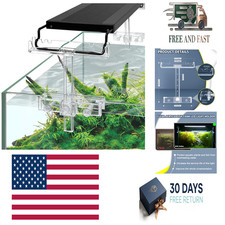 Aquarium Light Riser Adjustable, Clear Acrylic Fish Tank LED Light Stand