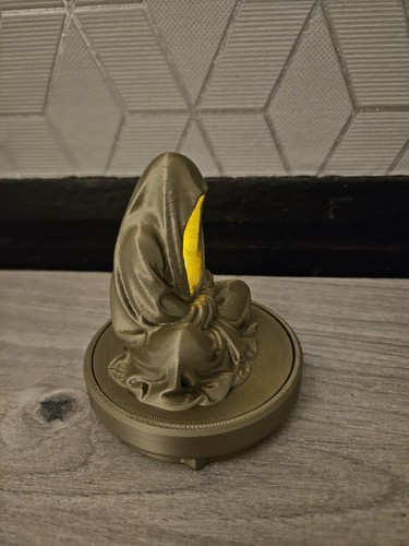 Sensenmann Handarbeit Figur Display Stück mit Licht inklusive Mantlepeice - Bild 4 von 9