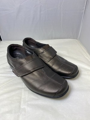 Padders Women's Sandy Wide Width Bronze Slip-on Shoes 7.5