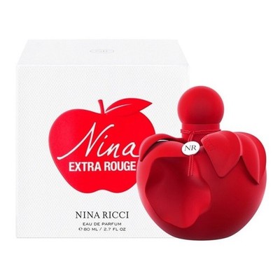 Nina Ricci Extra Rouge Eau de Parfum 2.7 oz for Women | Fruity Floral Fragrance