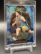 2023-24 Panini Select -Premier Cade Cunningham🔥#118 Light Blue Disco Prizm /99