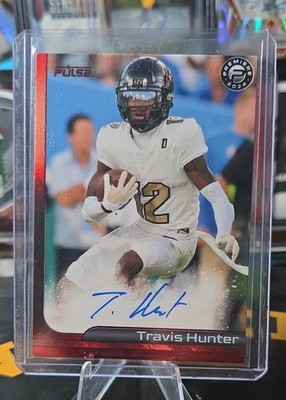 2024 Pulse Premiere - Autographs Travis Hunter #PF-TRH (AU, RC)