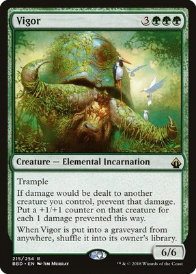 MTG Magic the Gathering Vigor (215/264) Battlebond LP