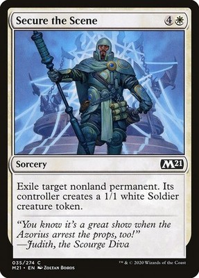Secure the Scene [M21] #35 NM MTG