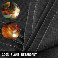 10 x 10 Ft Welding Blanket - Fireproof Fiberglass Blanket with Carry Bag