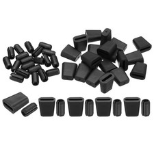 20set Rubber Kitchen Sink Rack Feet w/ 6mm ID x10mm OD Bumpers Cover Black