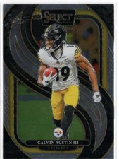 2024 Panini Select - Premier Level Calvin Austin III #133 Silver Prizm