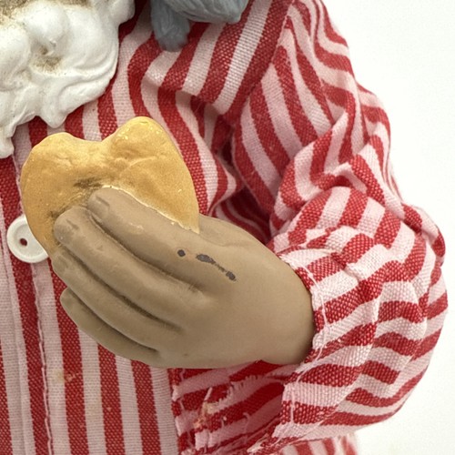 Vintage Possible Dreams 1999 Santa "Nick Snacks" 9.75" w Cat Bear Slippers - Picture 4 of 13