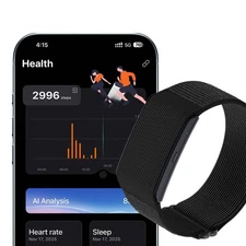 Activity Fitness Tracker Wearable Fitness Heart Rate Sleep Steps HRV Stress SpO2