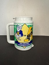 Vintage Krug Veterans Stadium Philadelphia Navy Army Bill the Goat Black Knight