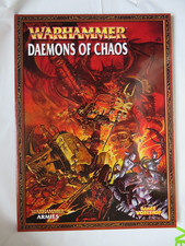 Warhammer Fantasy  Daemons of Chaos army book codex oop gamesworkshop demons