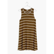 Madewell "Highpoint" Striped Sleeveless Swing Tank Dress Size XS