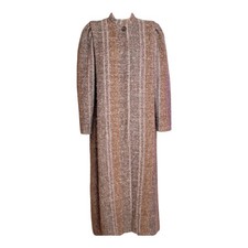 Vintage 80s Does 40s Brown Wool Dillon Coat