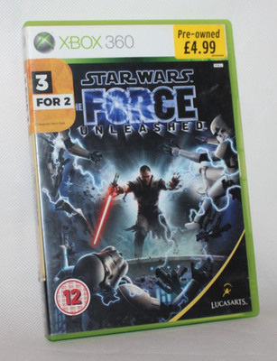Star Wars: The Force Unleashed - Xbox 360 - PAL UK - Gebraucht - Guter Zustand