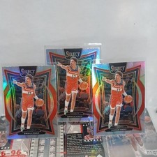 Panini Select Prizm Concourse Jordan Poole Holo Wizards NBA Cards Lot 2023-24, 3