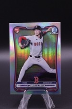 2026 Bowman Chrome Connelly Early RC Red Rookie #45 Refractor Boston Red Sox