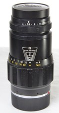 Leitz Wetzlar Tele-Elmar 135mm f/4 f/Leica M -YYe serviced-READ