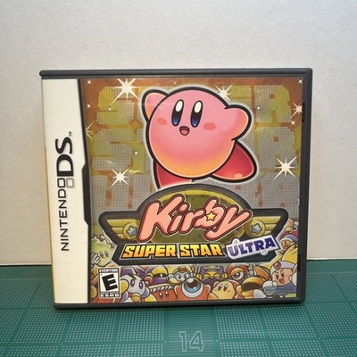 Nintendo DS Kirby Super Star Ultra CIB Tested Working with booklet no sticker