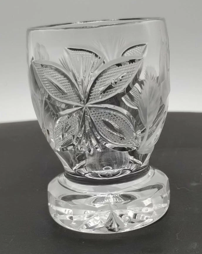 Vintage Crystal Shot Glass In Collectible Shot Glasses for sale | eBay