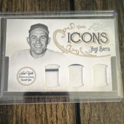 Panini 2011 Playoff Prime Cuts Icons Yogi Berra Yankees #14 Relic /25