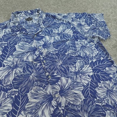 Polo Jeans Co. Ralph Lauren Shirt 4XL Medium Button Down Loop Collar 100% Rayon