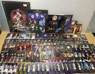 Disney Twisted Wonderland Collectible Clear File Cards Visual