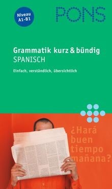 PONS Grammatik kurz  bündig Spanisch  von unknown | Buch | Zustand gut