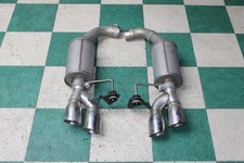 18-23 Mustang Gt 5.0l Aftermarket Roush Axle Back Pair Exhaust Mufflers Dual Tip