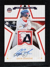 2025 Panini Stars and Stripes Laundry Tag 5/12 Gavin Grahovac Patch Auto 0j81