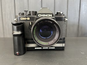 Chinon CM-3 with Power Winder & Original Leather Case