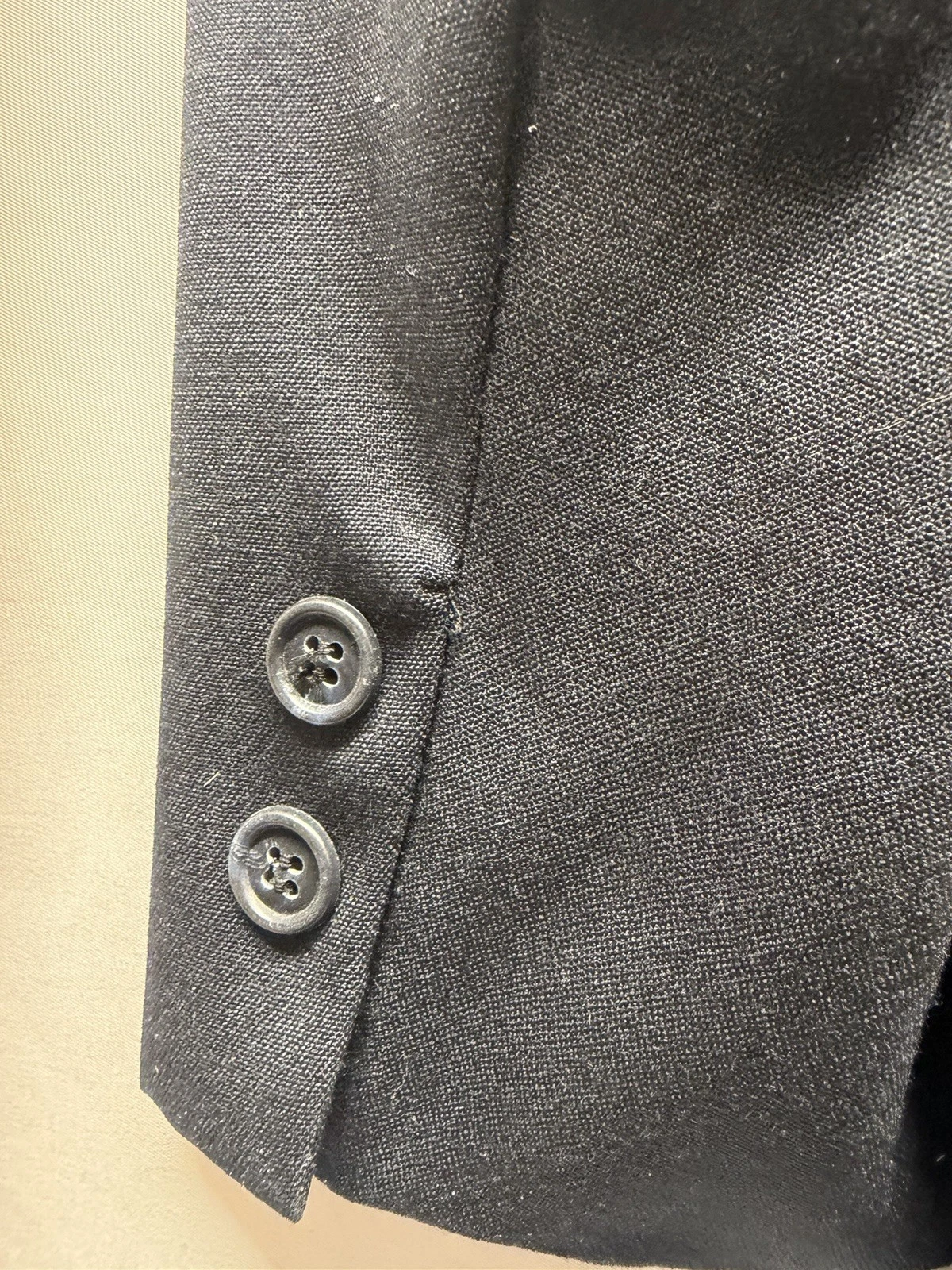 Brooks Brothers Makers Brooksease Gray Wool Blazer Notch Button Lined USA - product detail image 4