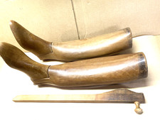 Vintage Wooden Wood 18" Length Riding Boot Stretchers