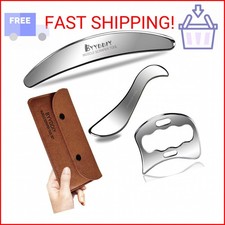 BYYDDIY 3 in 1 Stainless Steel-304 Muscle Scraper Tools Set,Scraping Massage Too