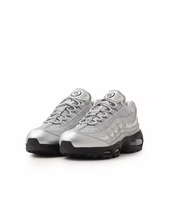 IB6830-002 Nike Air Max 95 Big Bubble SE Total 90 Pack Metallic Silver (Herren)